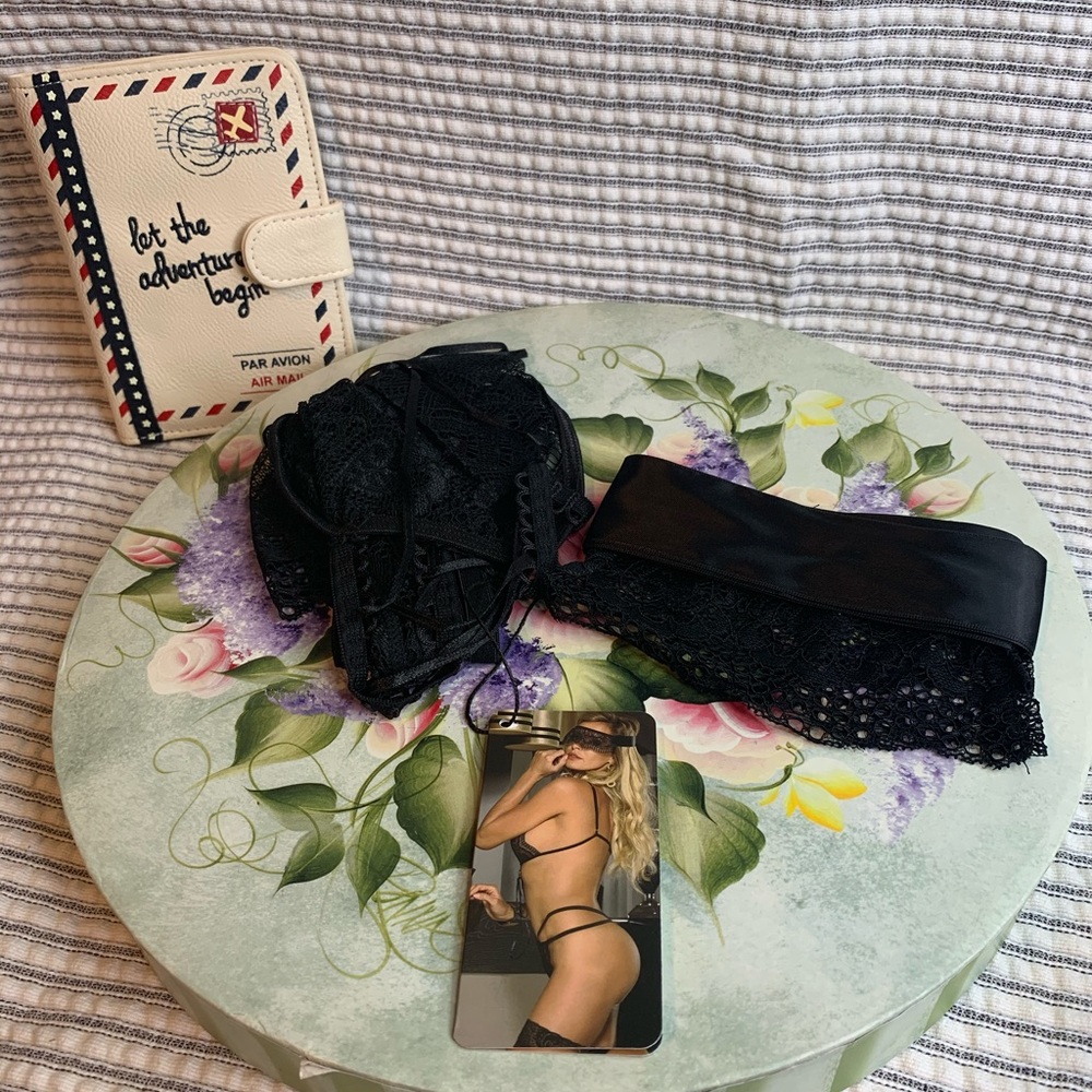 Black lingerie